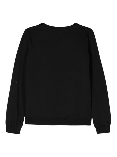 Sweatshirt mit rundem ausschnitt Liu Jo schwarz