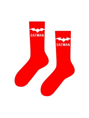 Шкарпетки Batman червоні