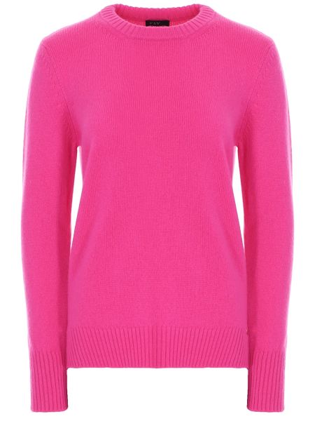 Кашемировый свитер Fay розовый