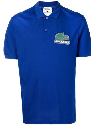 Poloskjorte Lacoste blå