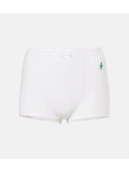 Bomull cashmere shorts Jw Anderson hvit