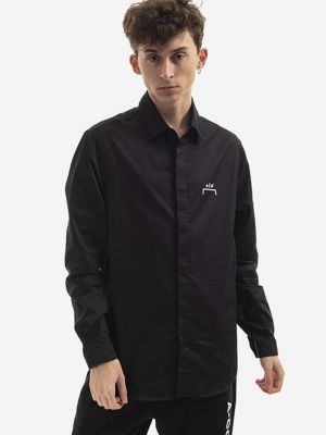 Βαμβακερό πουκάμισο A-cold-wall* μαύρο