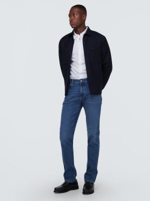 Skinny jeans Zegna blau