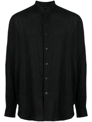 Памучна риза Forme D'expression черно