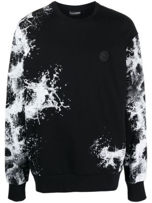 Sweat de sport en coton Plein Sport noir