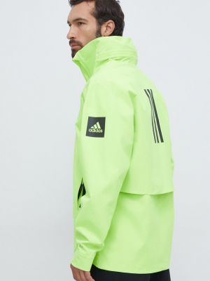 Rövid kabát Adidas zöld