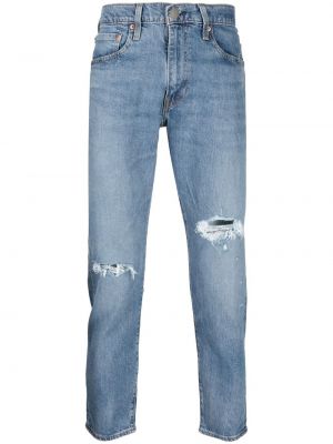 Slank nødlidende jeans 7/8 Levi's blå