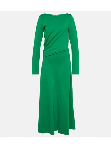 Длинное платье Dorothee Schumacher зеленое
