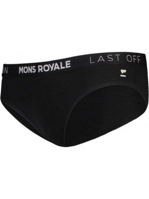 Kalhotky z merino vlny Mons Royale černé