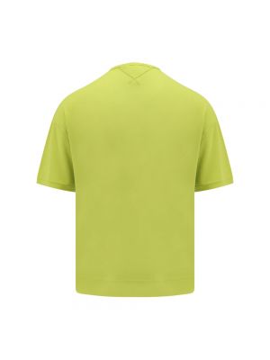 Camiseta de cuello redondo Ten C verde