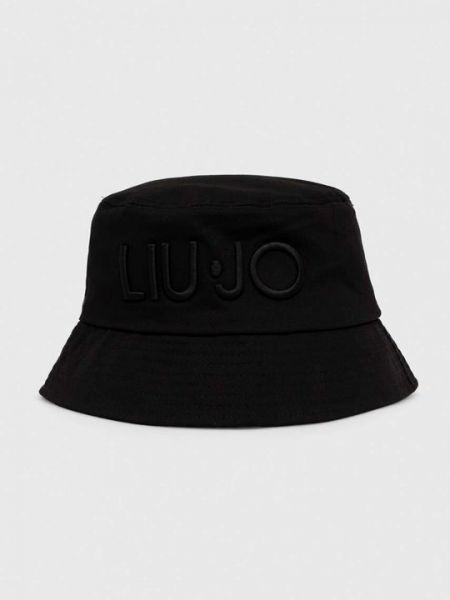Хлопковая шапка Liu Jo черная