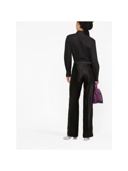 Camisa de algodón clásica Vivienne Westwood negro