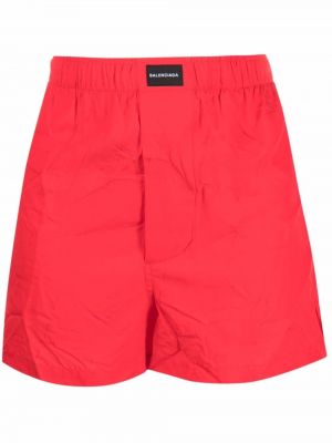 Pantalones cortos Balenciaga rojo