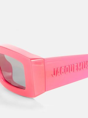 Очки солнцезащитные Jacquemus розовые