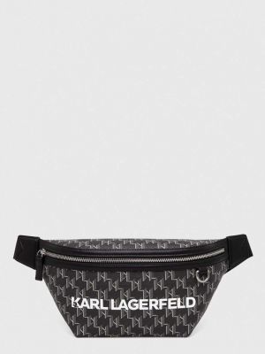 Torba za okrog pasu Karl Lagerfeld črna