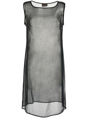 Obleka brez rokavov Fendi Pre-owned črna