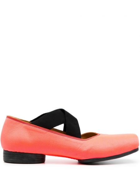 Kožne cipele Uma Wang ružičasta