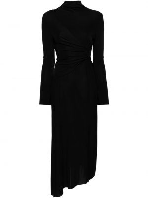 Midi kleita Victoria Beckham melns