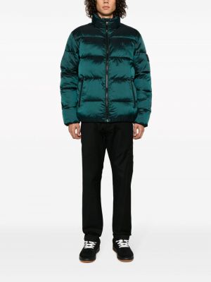 Džínová bunda Calvin Klein Jeans zelená