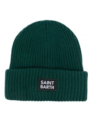 Плетена шапка Mc2 Saint Barth зелено