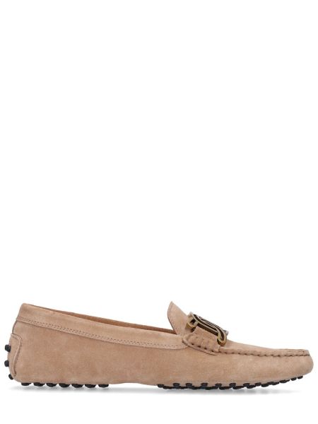 Loafers i mocka Tod's beige