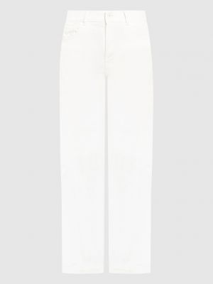 Прямі джинси Off-white білі
