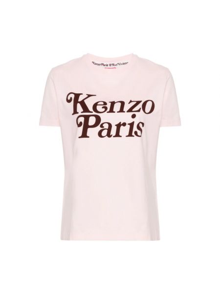 T-shirt mit print Kenzo pink