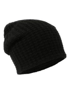 Кашемировая шапка William Sharp черная