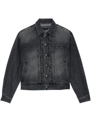 Bavlnená džínsová bunda Andersson Bell čierna