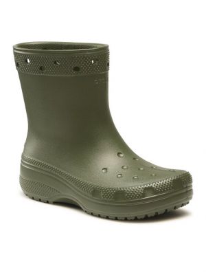 Bottes de pluie Crocs vert