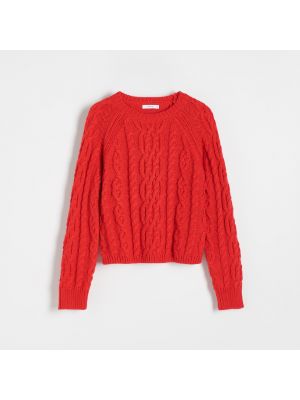 Sweter Reserved czerwony