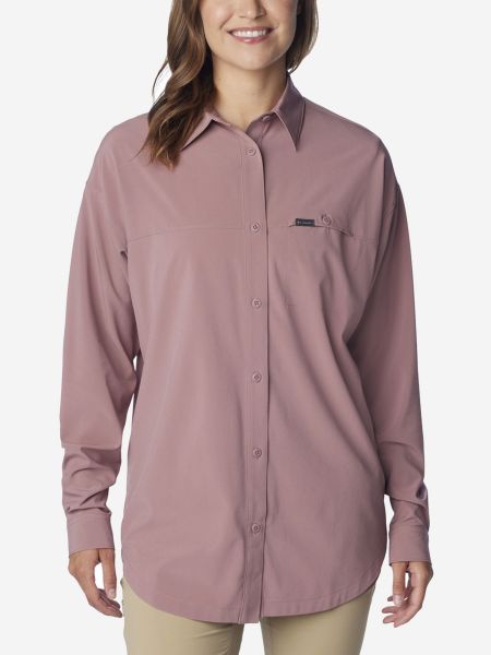 Рубашка Columbia розовая