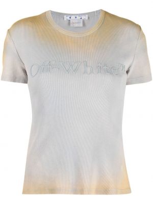 T-shirt con stampa tie-dye Off-white