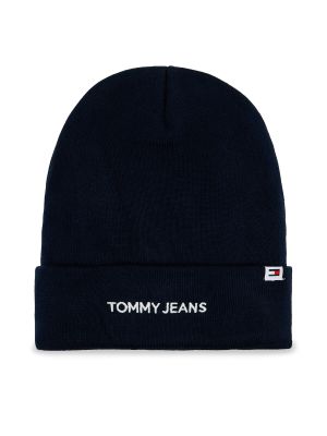 Bonnet Tommy Jeans bleu