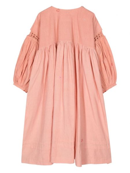 Kleid aus baumwoll Story Mfg. pink