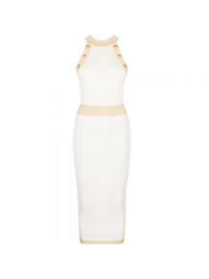 Sukienka midi Balmain biała