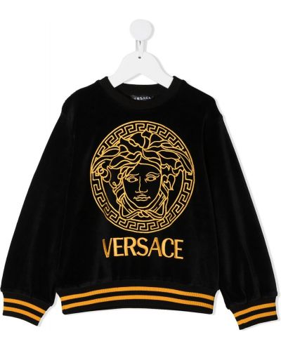 Bluza dresowa z haftem Young Versace