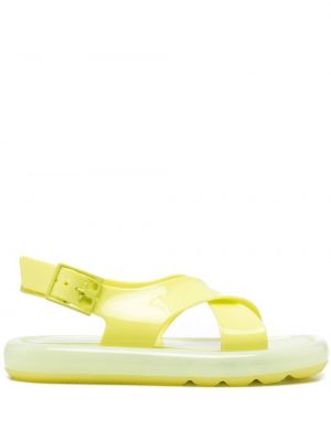 Sandaler med remmar Tory Burch gul