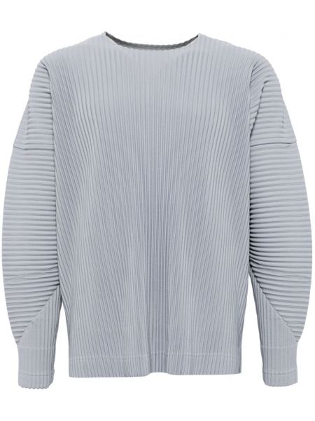 T-shirt Homme Plissé Issey Miyake grå