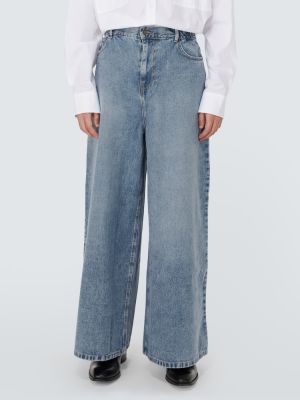 Straight leg jeans baggy The Frankie Shop blu