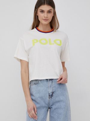 T-shirt Polo Ralph Lauren, biały