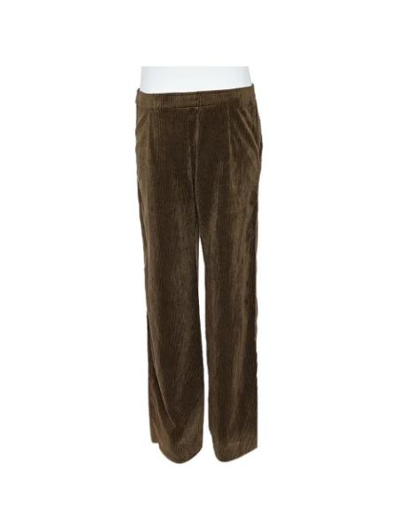 Pantalones de pana Armani Pre-owned marrón