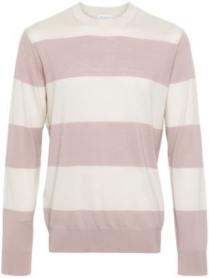 Пуловер от мерино вълна Dries Van Noten розово