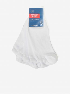 Ponožky Marks & Spencer bílé