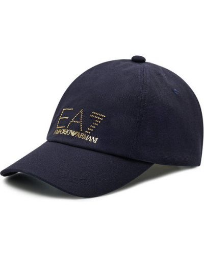 Cappello con visiera Ea7 Emporio Armani blu