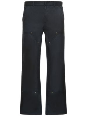 Pantaloni din bumbac 424 negru