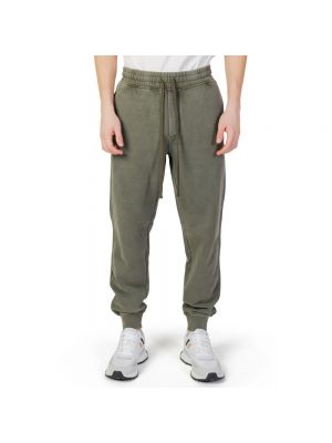 Spodnie sportowe bawełniane Liu Jo zielone