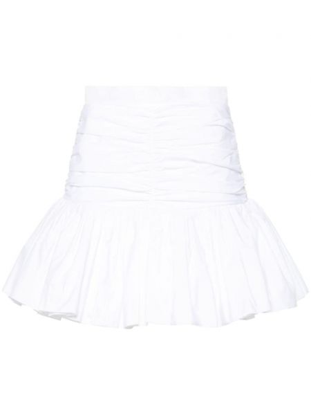 Plisované rozšířená sukně Patou bílé
