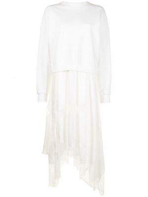 Čipkované šaty Goen.j biela