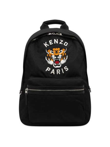 Тигровый рюкзак Kenzo черный